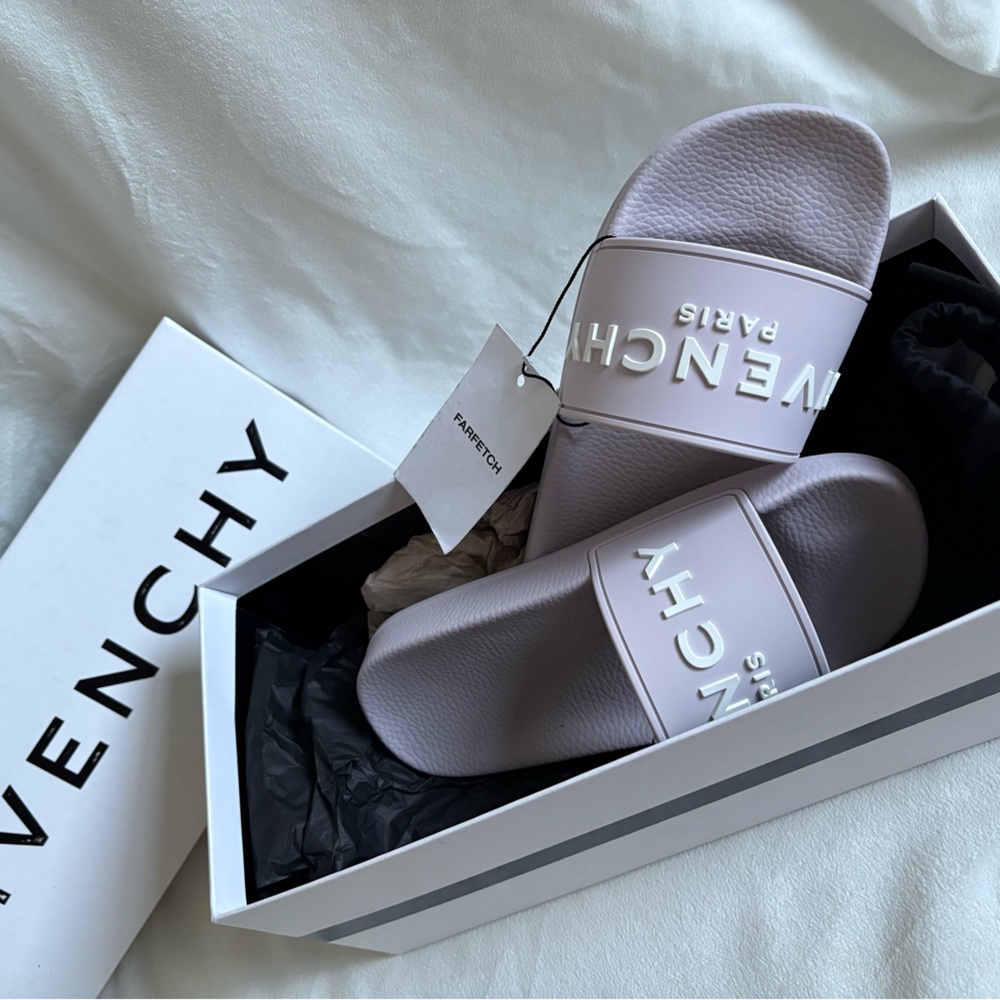 Givenchy rubber slide women’s lilac